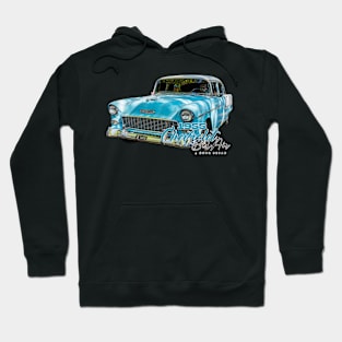 1955 Chevrolet Bel Air 4 Door Sedan Hoodie